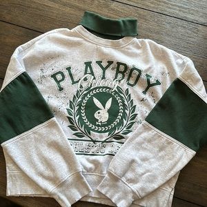 Misguided x Playboy turtle neck sweater